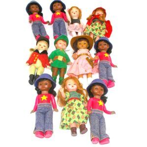 2002 McDonalds Madame Alexander Dolls Lot Of 11 Collectibles 5.2" Various Outfit